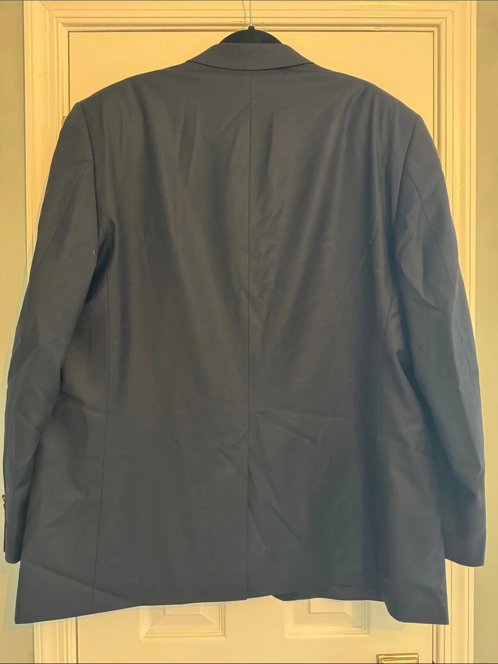 Ralph Lauren Navy Blazer with Gold-Tone Buttons